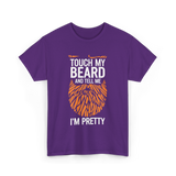 Touch My Beard T-Shirt - Purple