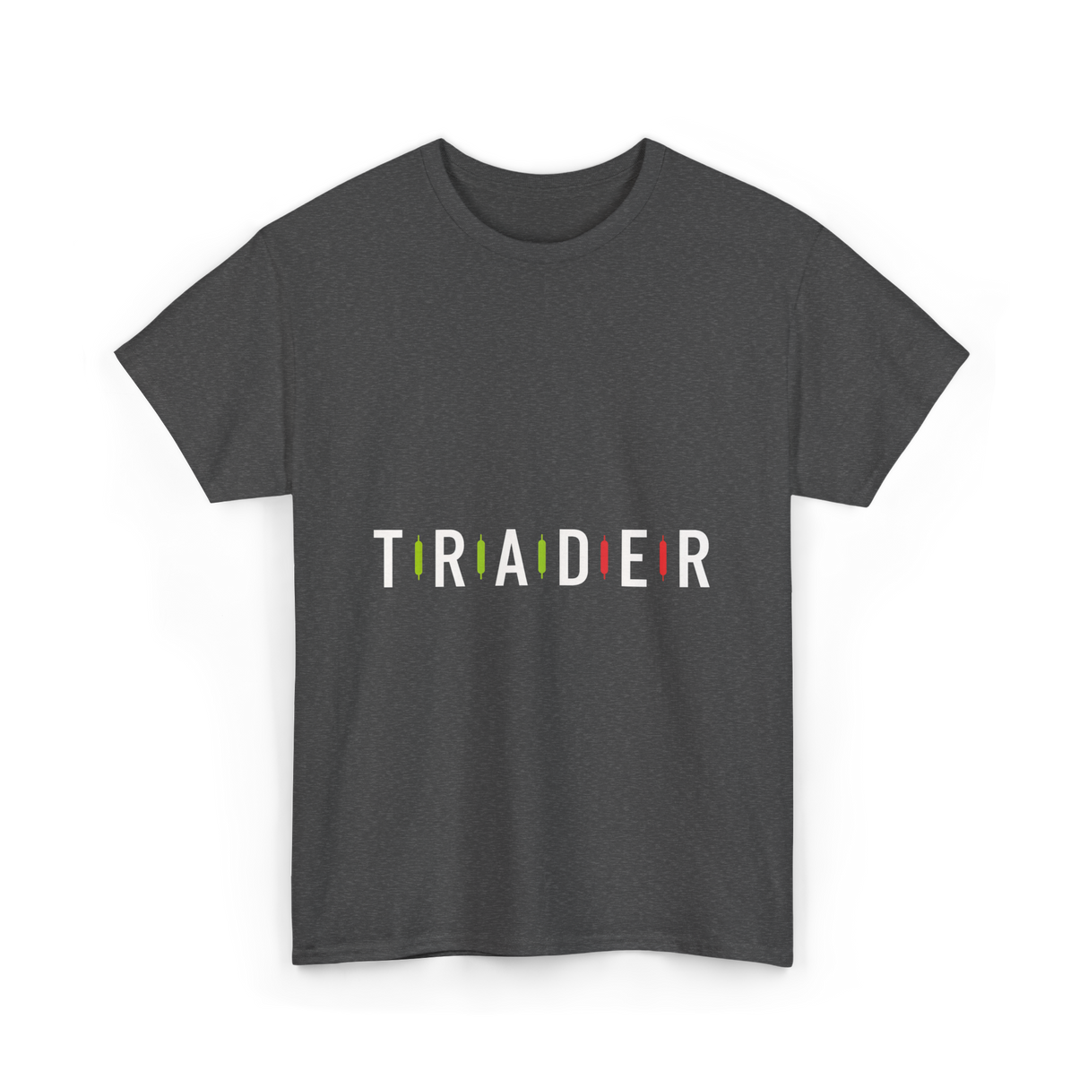 Trader Trading Market Forex T-Shirt - Dark Heather