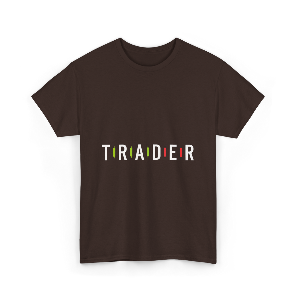 Trader Trading Market Forex T-Shirt - Dark Chocolate