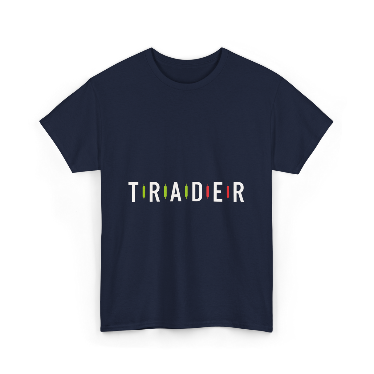 Trader Trading Market Forex T-Shirt - Navy