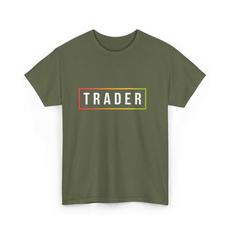 Trader Trading T-Shirt - Military Green