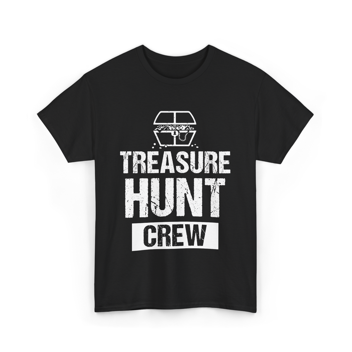 Treasure Hunt Crew Hunting Treasure T-Shirt - Black