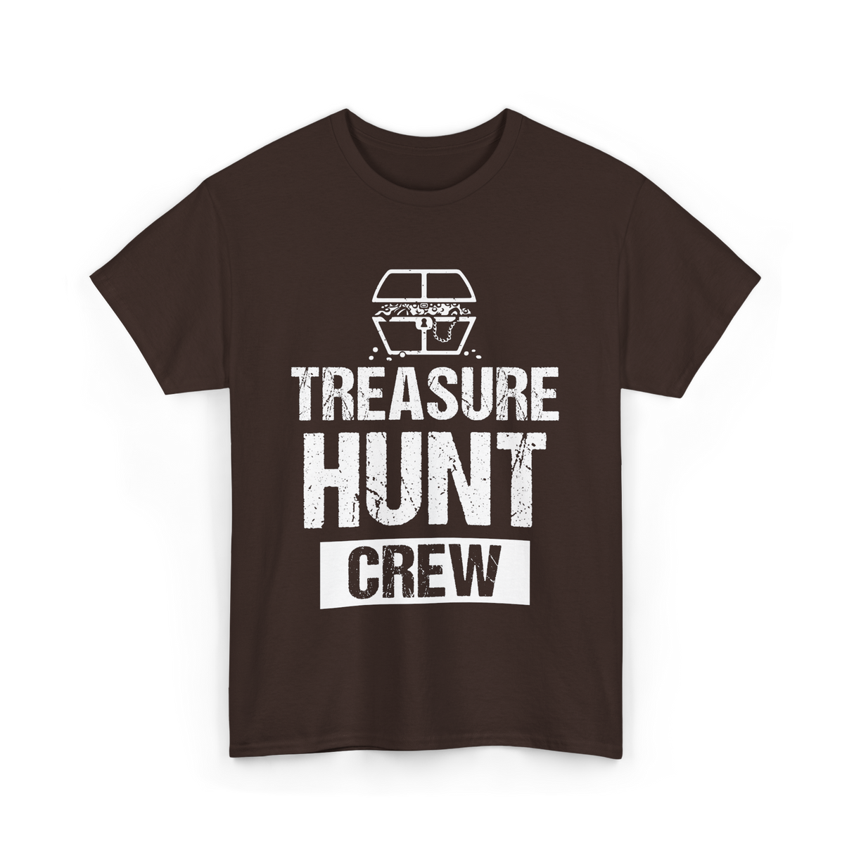 Treasure Hunt Crew Hunting Treasure T-Shirt - Dark Chocolate