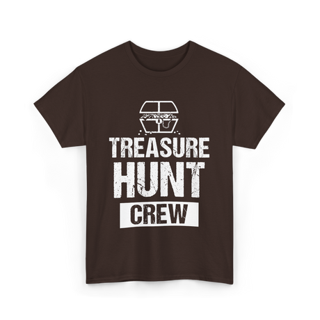 Treasure Hunt Crew Hunting Treasure T-Shirt - Dark Chocolate