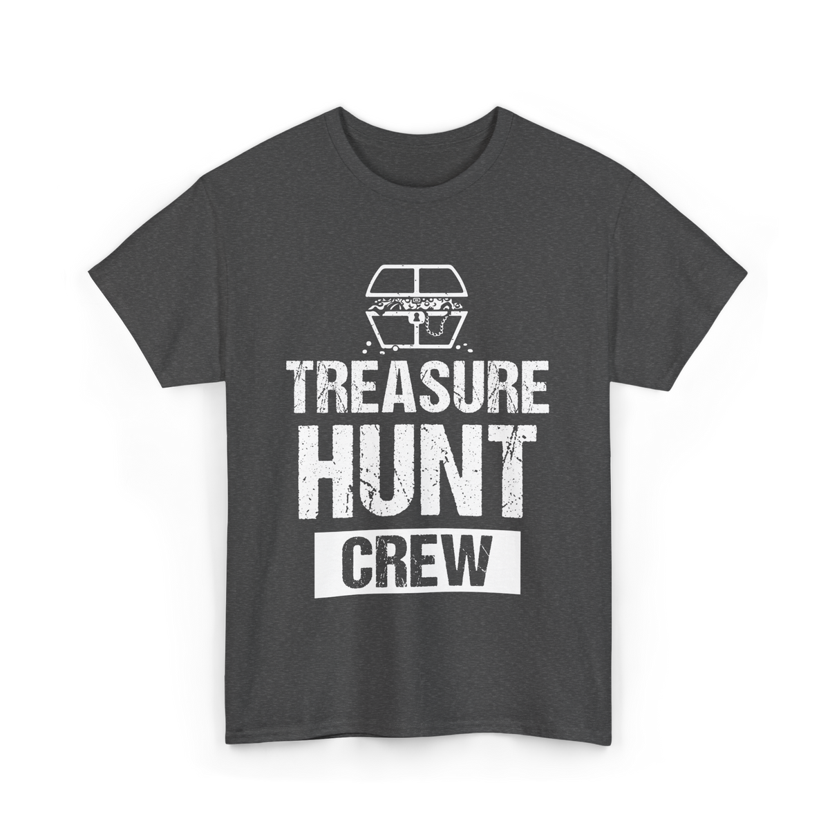 Treasure Hunt Crew Hunting Treasure T-Shirt - Dark Heather