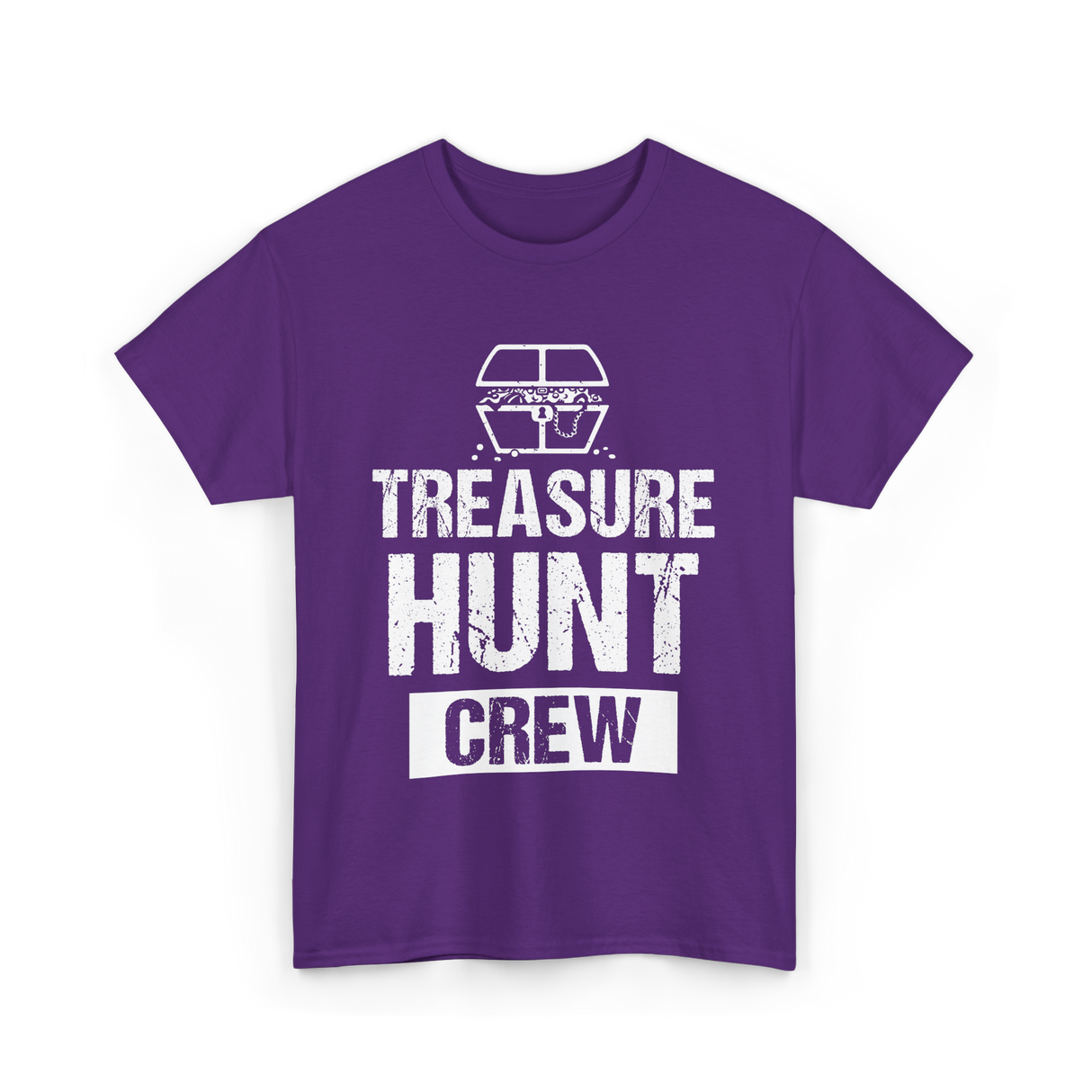 Treasure Hunt Crew Hunting Treasure T-Shirt - Purple