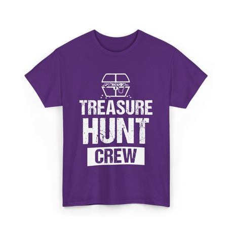 Treasure Hunt Crew Hunting Treasure T-Shirt - Purple