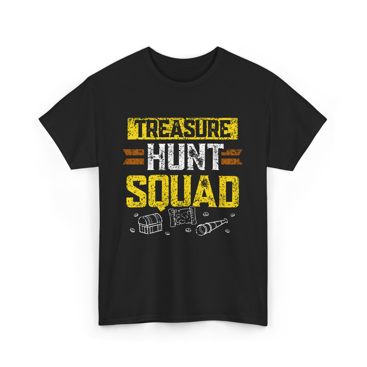 Treasure Hunt Squad Hunter T-Shirt - Black