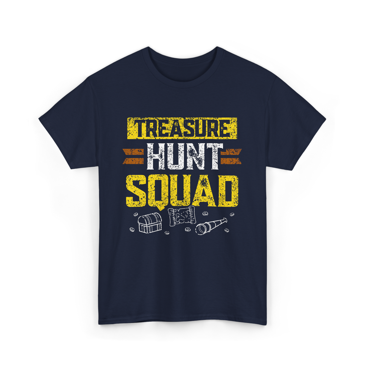 Treasure Hunt Squad Hunter T-Shirt - Navy