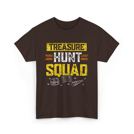 Treasure Hunt Squad Hunter T-Shirt - Dark Chocolate