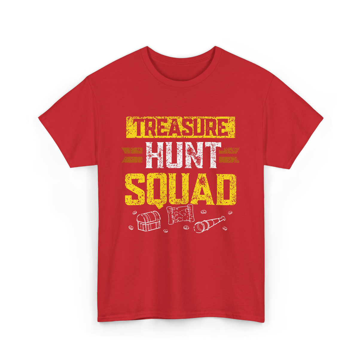 Treasure Hunt Squad Hunter T-Shirt - Red