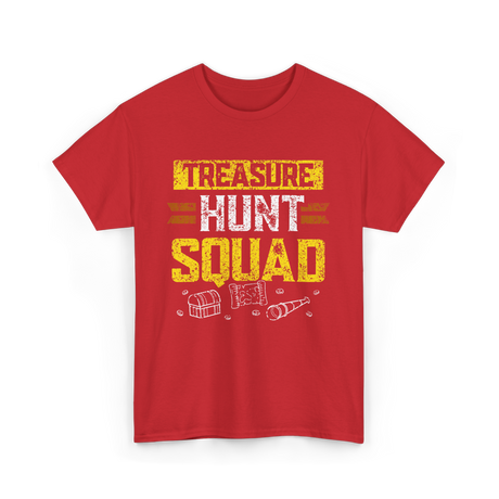 Treasure Hunt Squad Hunter T-Shirt - Red