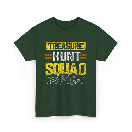 Treasure Hunt Squad Hunter T-Shirt - Forest Green