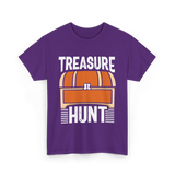 Treasure Hunt Treasure Seeking T-Shirt - Purple