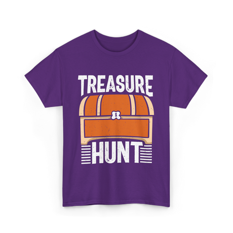 Treasure Hunt Treasure Seeking T-Shirt - Purple