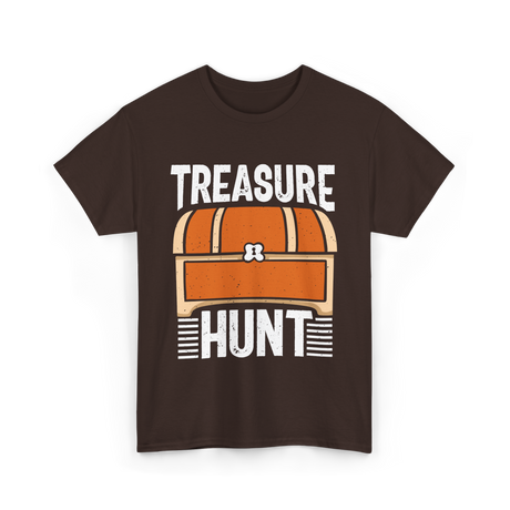 Treasure Hunt Treasure Seeking T-Shirt - Dark Chocolate