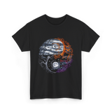 Tree of Life Yin Yang T-Shirt - Black