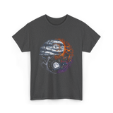 Tree of Life Yin Yang T-Shirt - Dark Heather