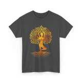 Tree of Life Yoga T-Shirt - Dark Heather