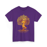 Tree of Life Yoga T-Shirt - Purple