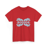 Trees Reflection Nature Outdoor T-Shirt - Red