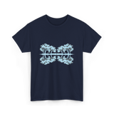 Trees Reflection Nature Outdoor T-Shirt - Navy