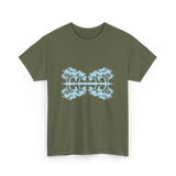 Trees Reflection Nature Outdoor T-Shirt - Military Green