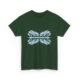 Trees Reflection Nature Outdoor T-Shirt - Forest Green