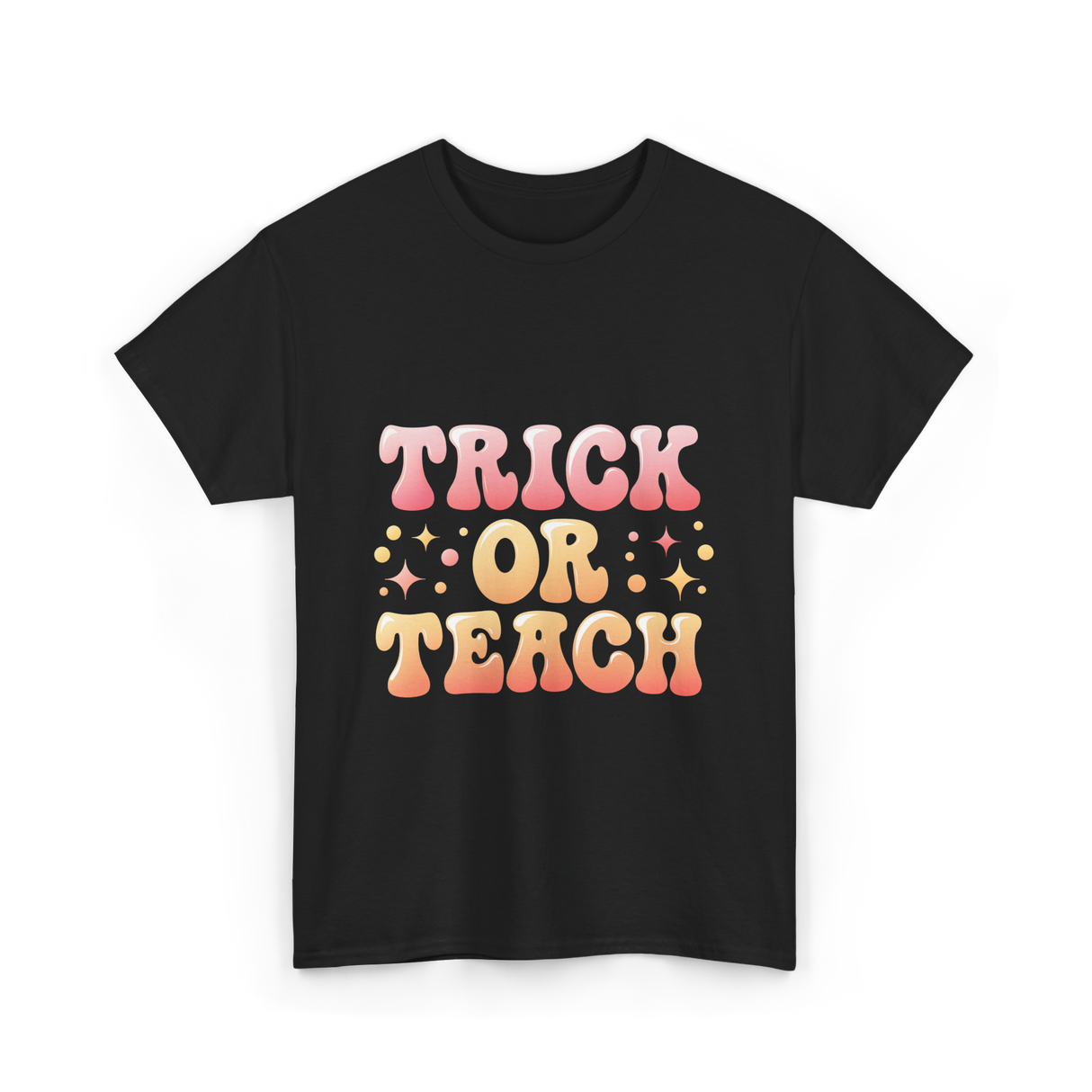 Trick or Teach Education T-Shirt - Black