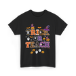 Trick Or Teach Halloween Teacher T-Shirt - Black