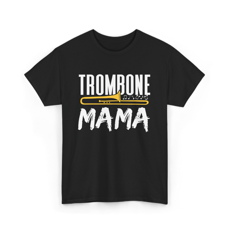 Trombone Instrument Musician Trombonist T-Shirt - Black