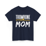 Trombone Instrument Musician Trombonist T-Shirt - Navy