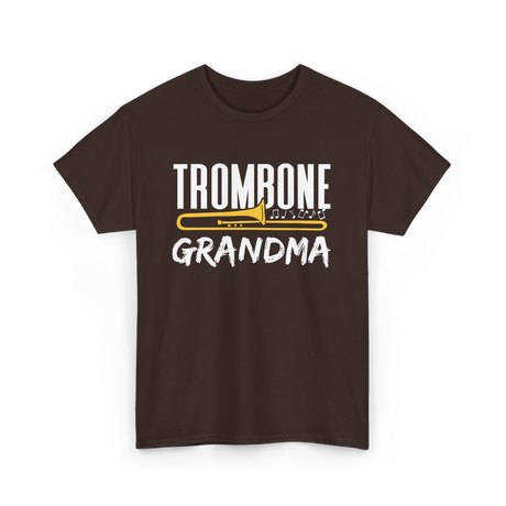 Trombone Player Trombone Musician T-Shirt - Dark Chocolate