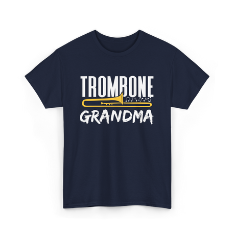 Trombone Player Trombone Musician T-Shirt - Navy