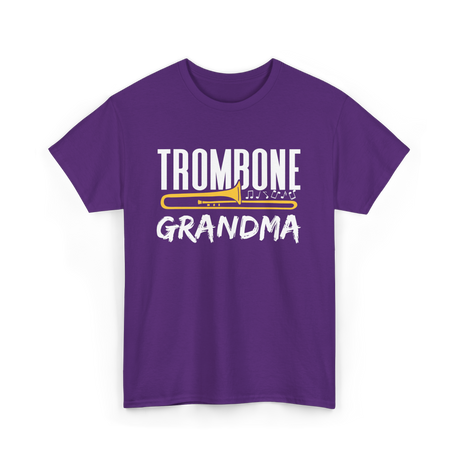 Trombone Player Trombone Musician T-Shirt - Purple