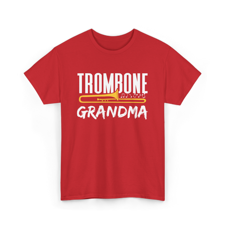 Trombone Player Trombone Musician T-Shirt - Red