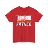 Trombone Player Trombonist Musician T-Shirt - Red