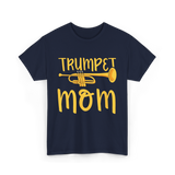 Trumpet Mom Musician Mother T-Shirt - Navy