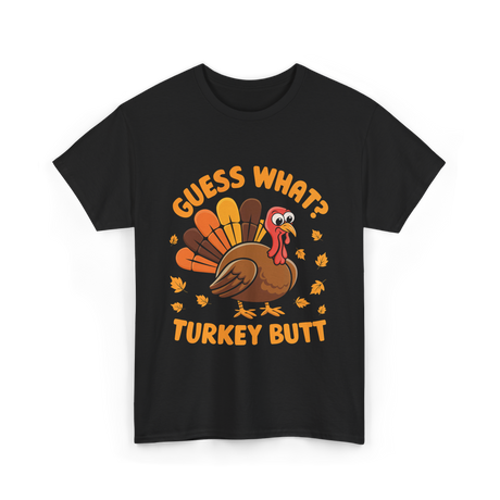 Turkey Butt Turkey T-Shirt - Black