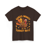 Turkey Butt Turkey T-Shirt - Dark Chocolate