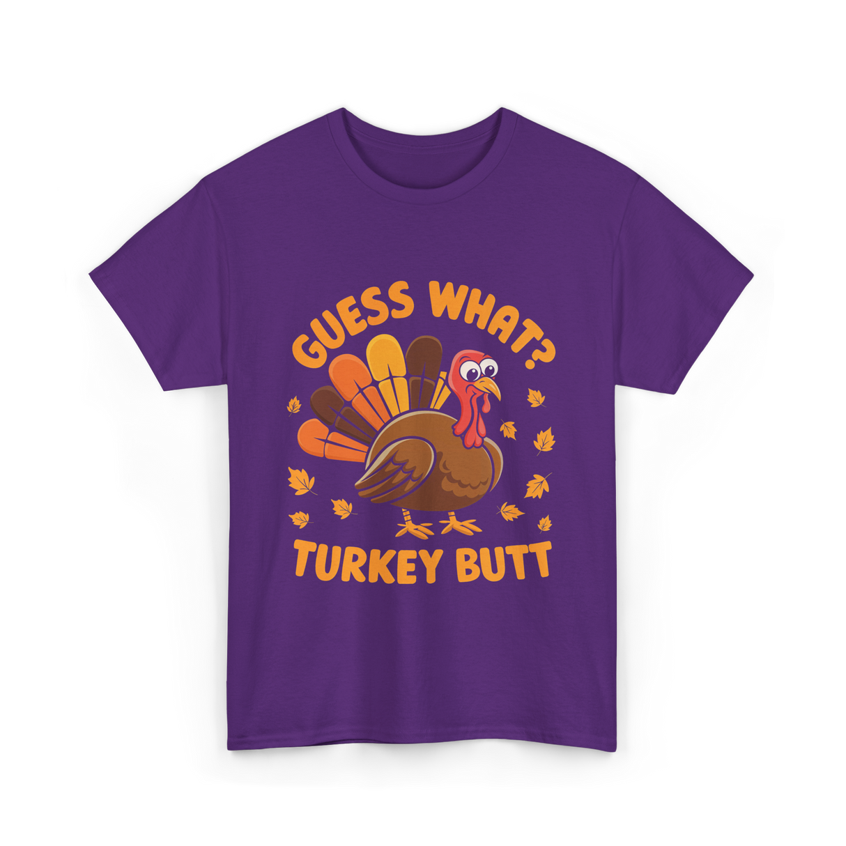 Turkey Butt Turkey T-Shirt - Purple