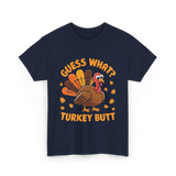 Turkey Butt Turkey T-Shirt - Navy