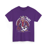 Turkey Moo Turkey Cow T-Shirt - Purple