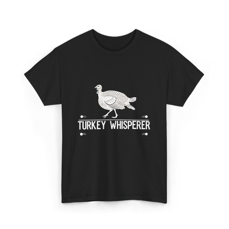 Turkey Whisperer Turkey Hunting T-Shirt - Black