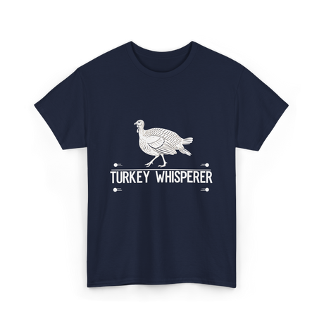 Turkey Whisperer Turkey Hunting T-Shirt - Navy