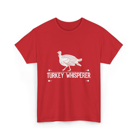 Turkey Whisperer Turkey Hunting T-Shirt - Red