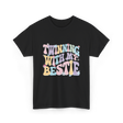 Twinning With My Bestie Friendship T-Shirt - Black