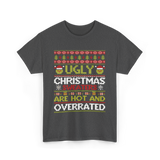 Ugly Christmas Sweaters Sweater T-Shirt - Dark Heather