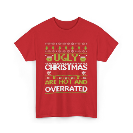 Ugly Christmas Sweaters Sweater T-Shirt - Red