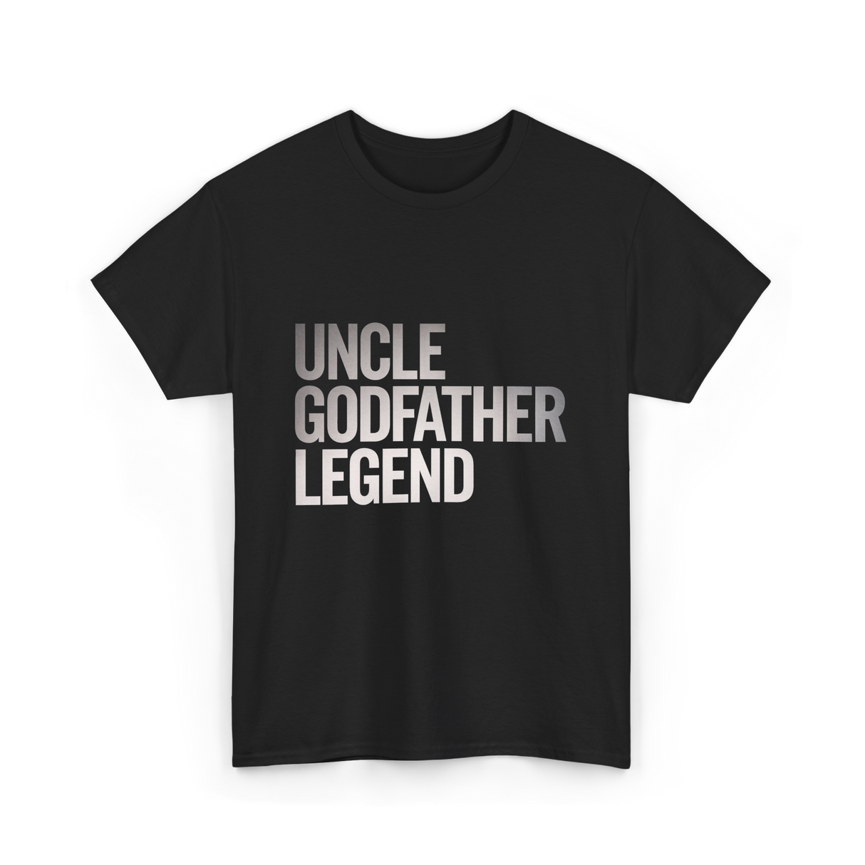 Uncle Godfather Legend Godfather T-Shirt - Black